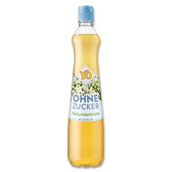 Sirup YO - bez cukru, květ černého bezu, 0,7 l