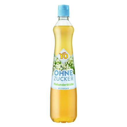 YO Sirup bez cukru květ černého bezu
