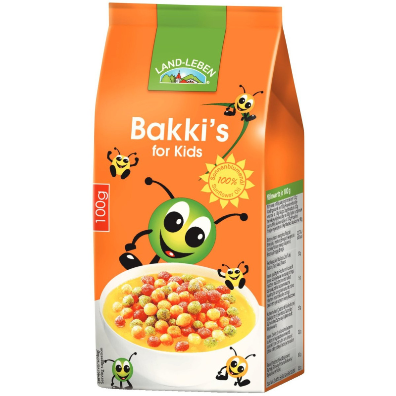 Land-Leben Dětský smažený hrášek Bakkis do polévky