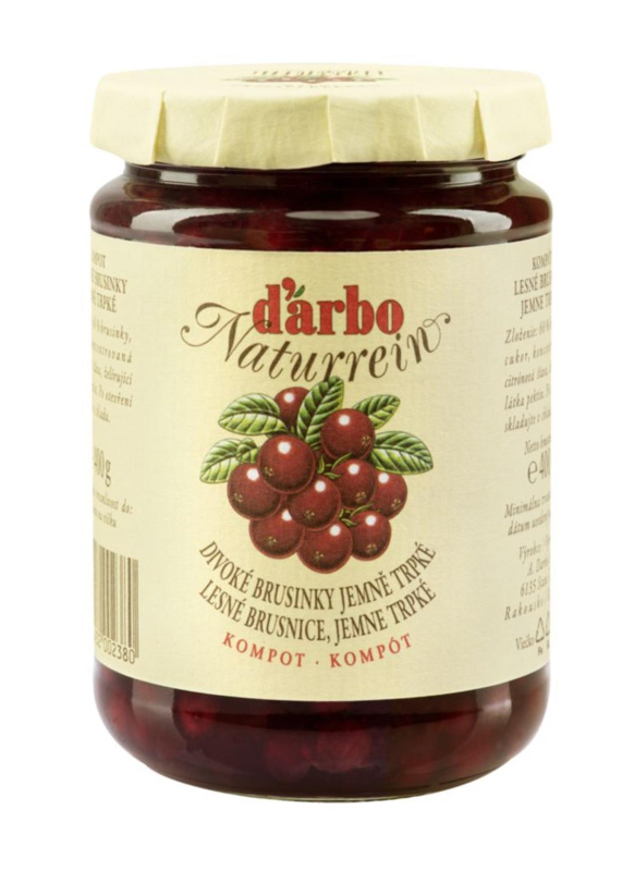 Darbo brusinkový kompot 400g