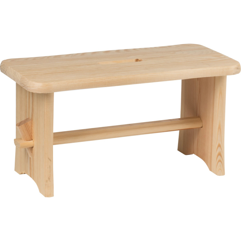 Dřevěná stolička z přírodní borovice FSC