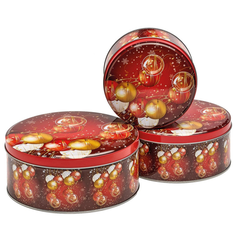 Vog Sada vánočních dóz 3 ks různé druhy