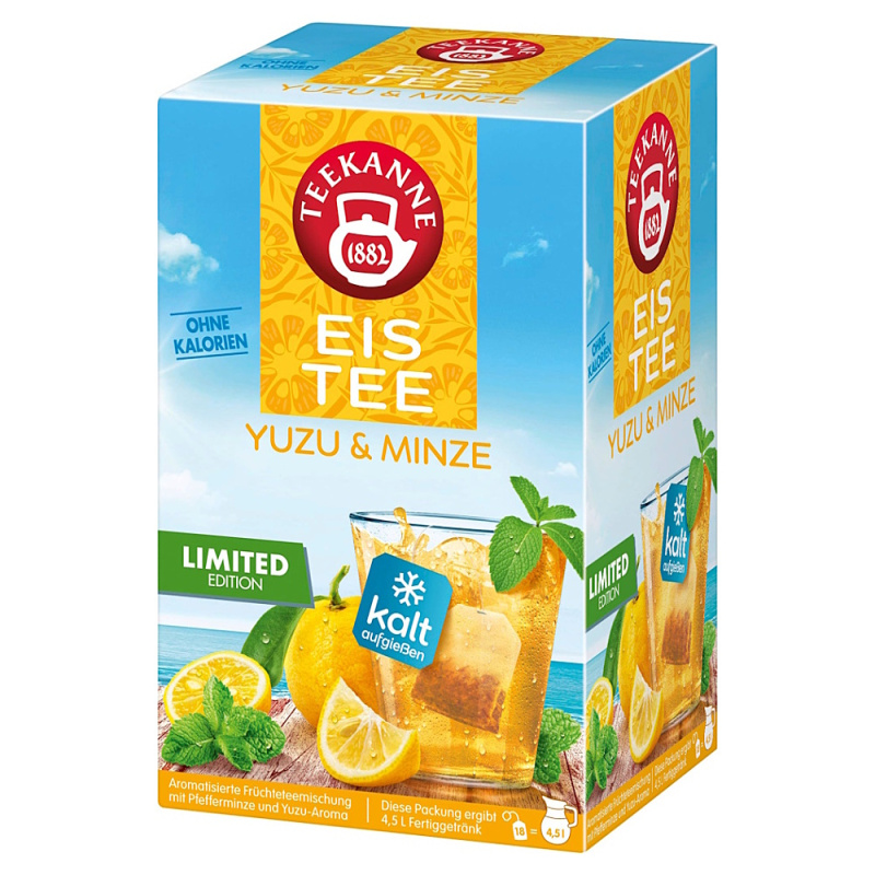 Teekanne Eistee Yuzu & Minze