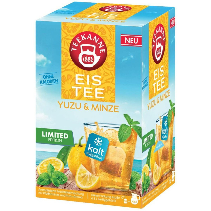 Teekanne Eistee Yuzu & Minze