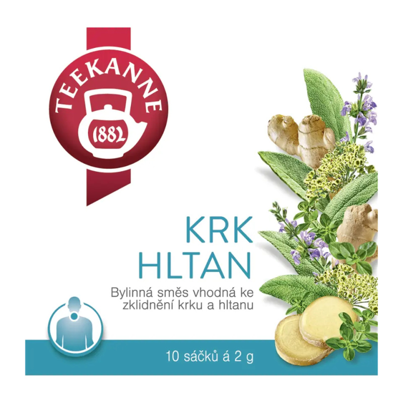 TEEKANNE Krk hltan bylinný čaj 10 sáčků