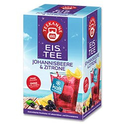 Teekanne Cool Sensations - ovocný ledový čaj - černý rybíz a citron