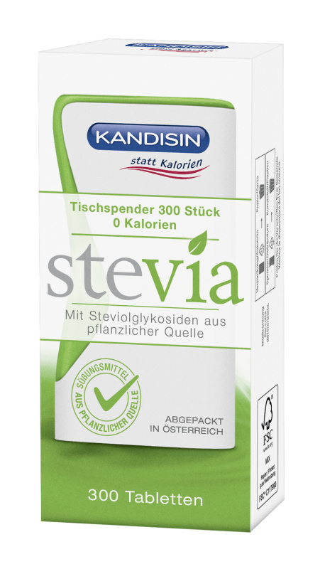 Kandisin Stevia sladidlo tbl.300
