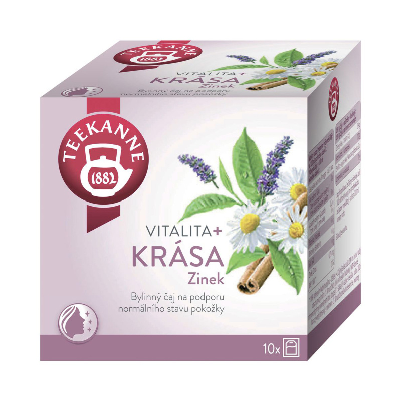 TEEKANNE Čaj vitalita a krása se zinkem 10 sáčků