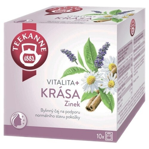 TEEKANNE Čaj vitalita a krása se zinkem 10 sáčků