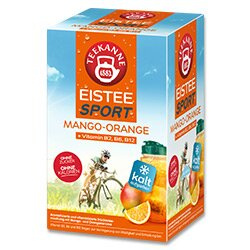 Teekanne Cool Sensations Sport - ovocný ledový čaj - mango a pomeranč