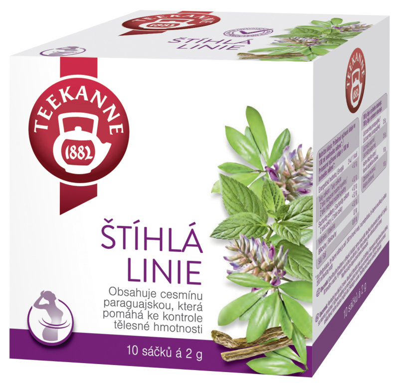 TEEKANNE Štíhlá linie bylinný čaj 10 sáčků