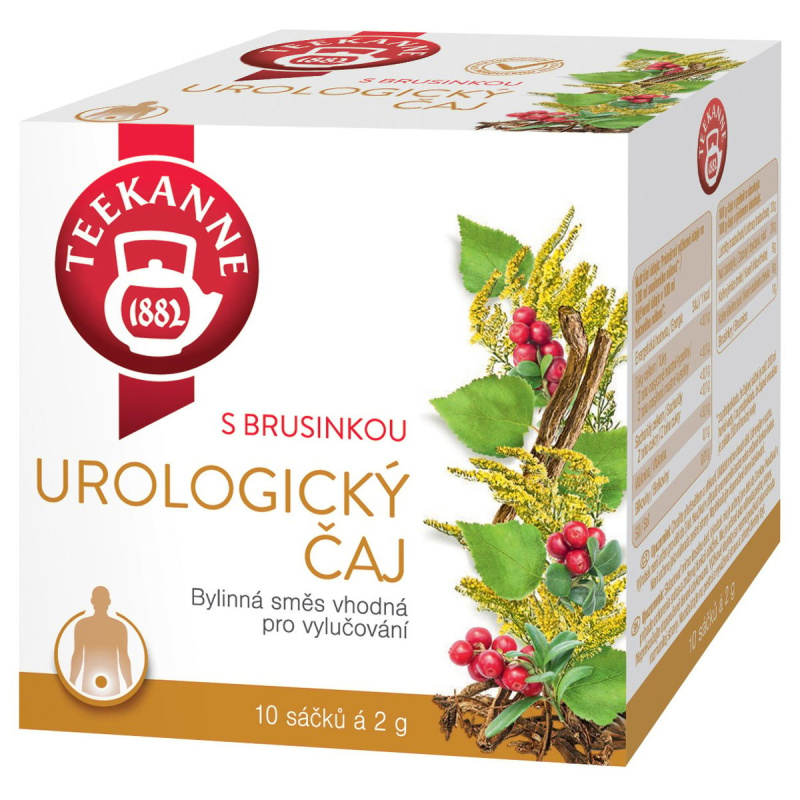 Teekanne Urologický čaj s brusinkou