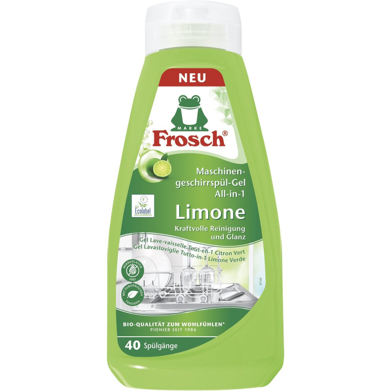 Frosch EKO All-in-one gel do myčky limetka (0,75 l)