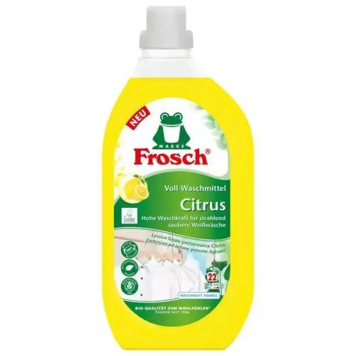 Frosch Prací prostředek na bílé prádlo Citrus 1500 ml