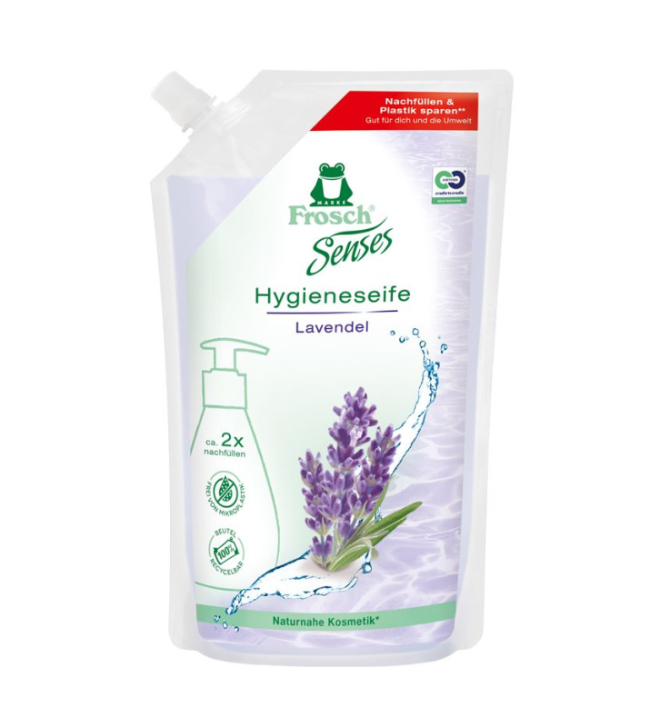 Frosch Tekuté mýdlo levandule – náhradní náplň