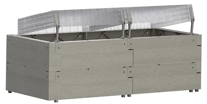 JUWEL Vyvýšený záhon Timber pěstovací sada 2v1 130 x 60 x 52 cm