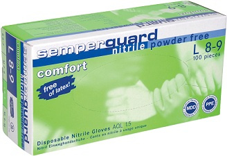 Jednorázové rukavice SEMPERGUARD COMFORT, vel.