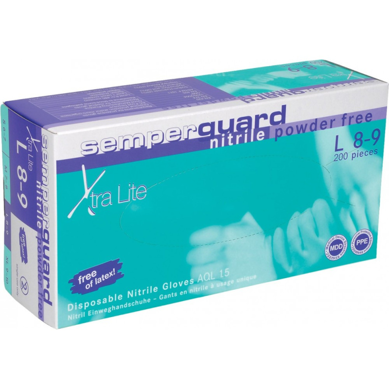 Jednorázové rukavice Semperguard Xtra Lite, 10