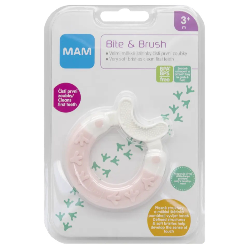 Mam Bite & Brush zelená