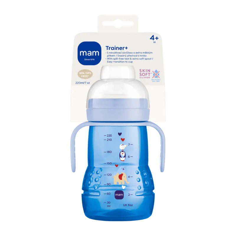 MAM Trainer+ láhev 4+ m 220 ml