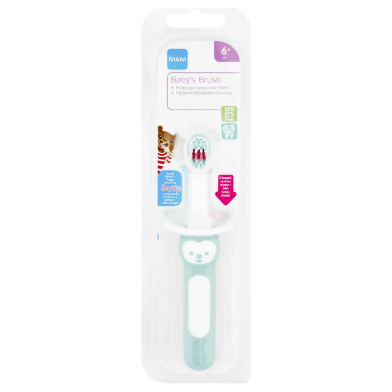 MAM Kartáček zubní Baby Brush 6+m 1ks