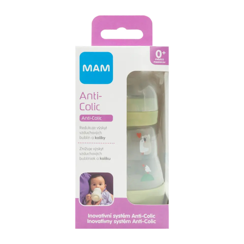MAM Láhev Anti-Colic 160 ml, 0m+, různé druhy