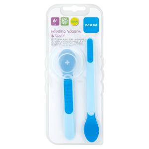 MAM lžičky FeedingSpoons&Cover 6m