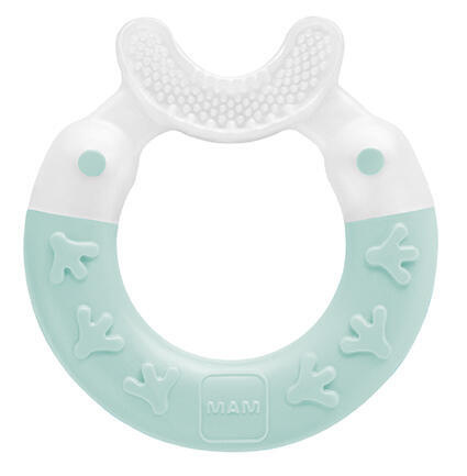 MAM Bite & Brush kousátko 3m+ Turquoise 1 ks
