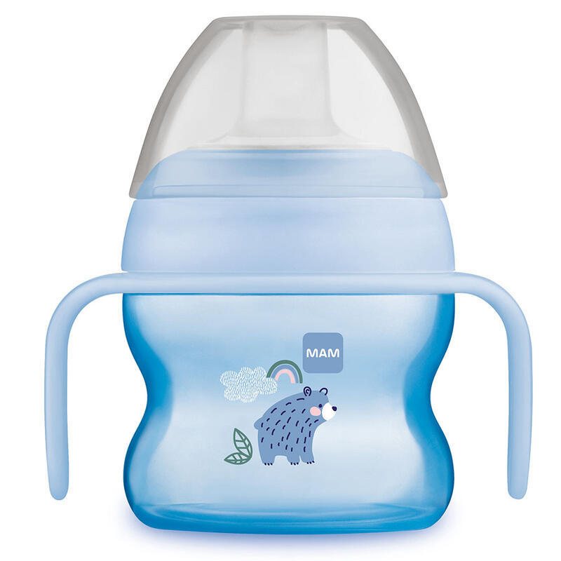 MAM Starter Cup tréninkový hrnek s držadly Blue 150 ml