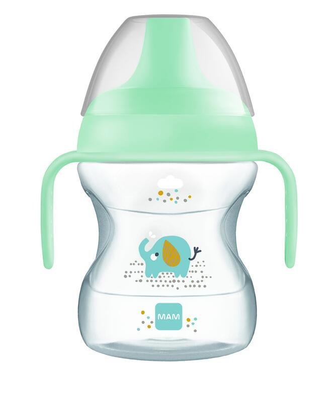MAM Learn to Drink Cup tréninkový hrnek s držadly Boy 190 ml