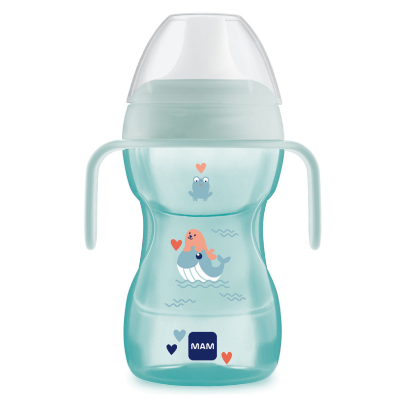 MAM Fun to Drink Cup tréninkový hrnek Green 270 ml