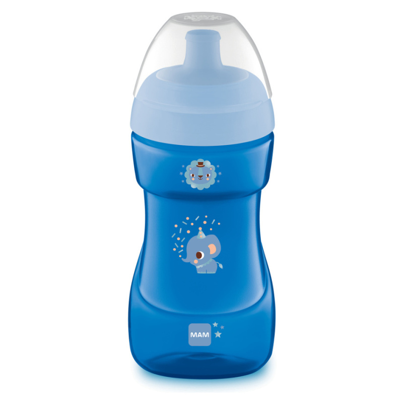 MAM Sports Cup dětská láhev Blue 330 ml