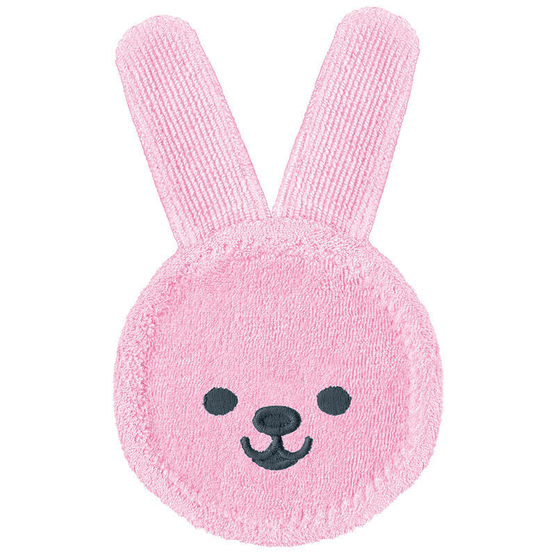 MAM Oral Care zubní žínka 0m+ Rabbit Pink 1 ks