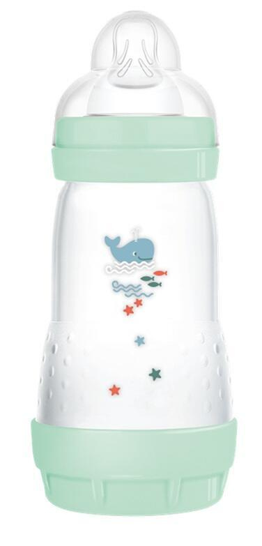 MAM Perfect Star Anti-colic Bottle antikoliková lahev 2m+ Mint 260 ml