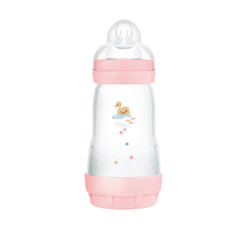 MAM Perfect Star Anti-colic Bottle antikoliková lahev 2m+ Pink 260 ml
