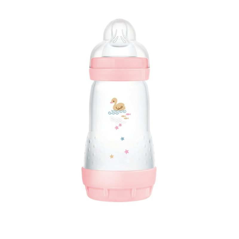MAM Perfect Star Anti-colic Bottle antikoliková lahev 2m+ Pink 260 ml