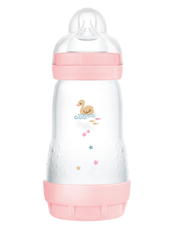 MAM Perfect Star Anti-colic Bottle antikoliková lahev 2m+ Pink 260 ml