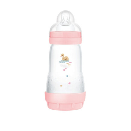 MAM Perfect Star Anti-colic Bottle antikoliková lahev 2m+ Pink 260 ml