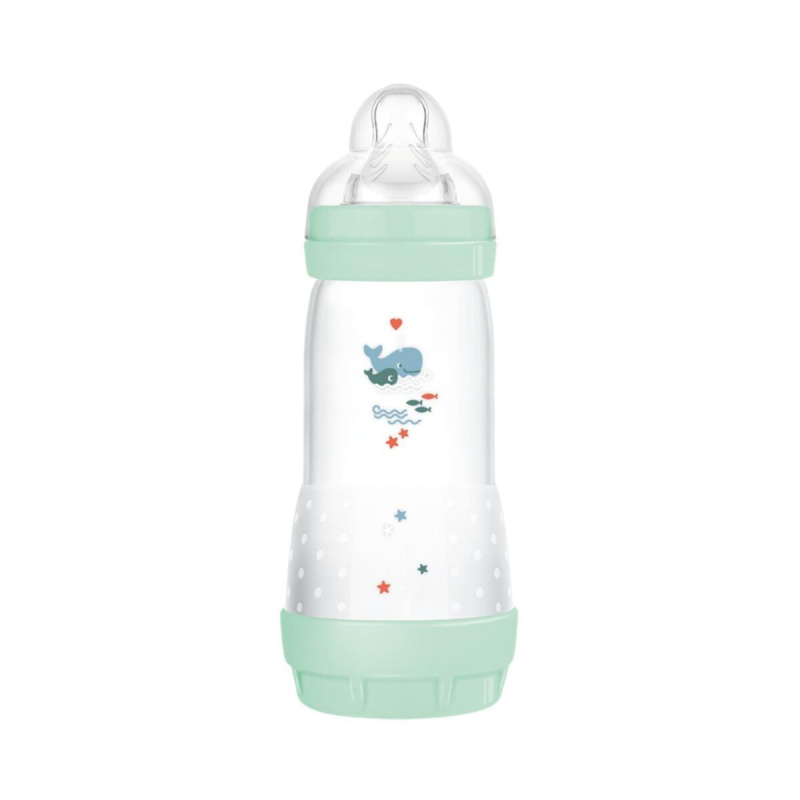 MAM Perfect Star Anti-colic Bottle antikoliková lahev 4m+ Mint 320 ml