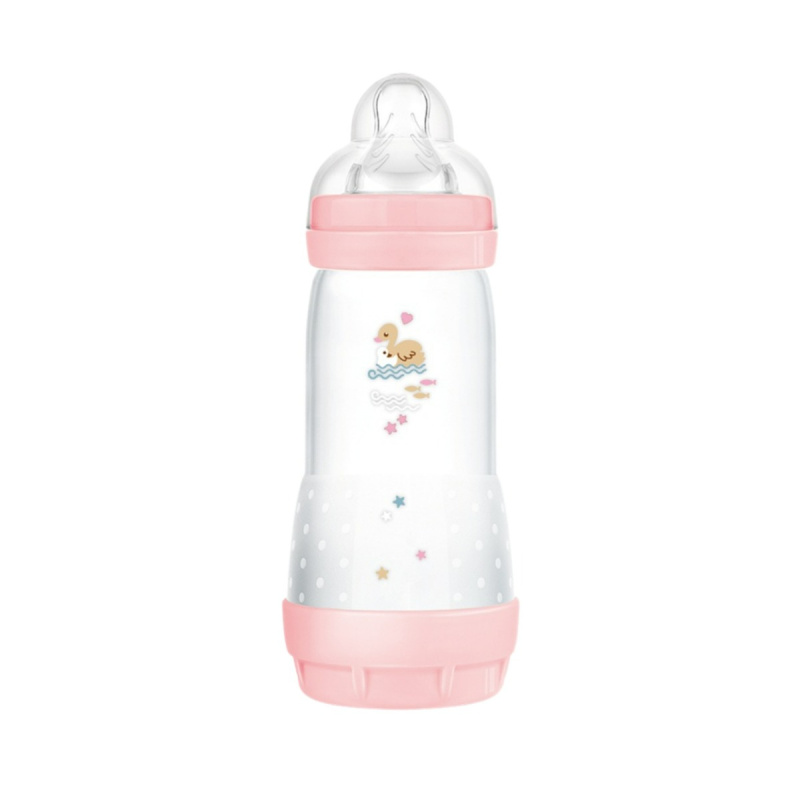 MAM Perfect Star Anti-colic Bottle antikoliková lahev 4m+ Pink 320 ml