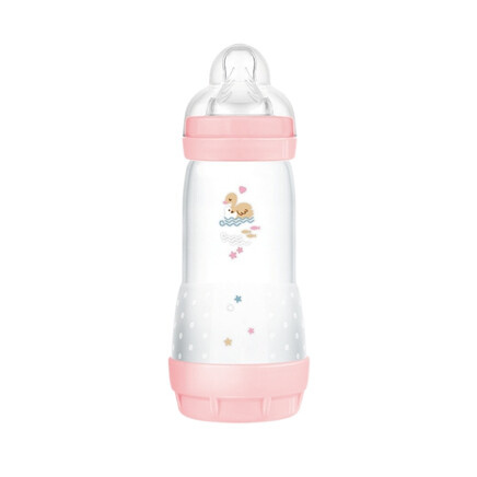 MAM Perfect Star Anti-colic Bottle antikoliková lahev 4m+ Pink 320 ml