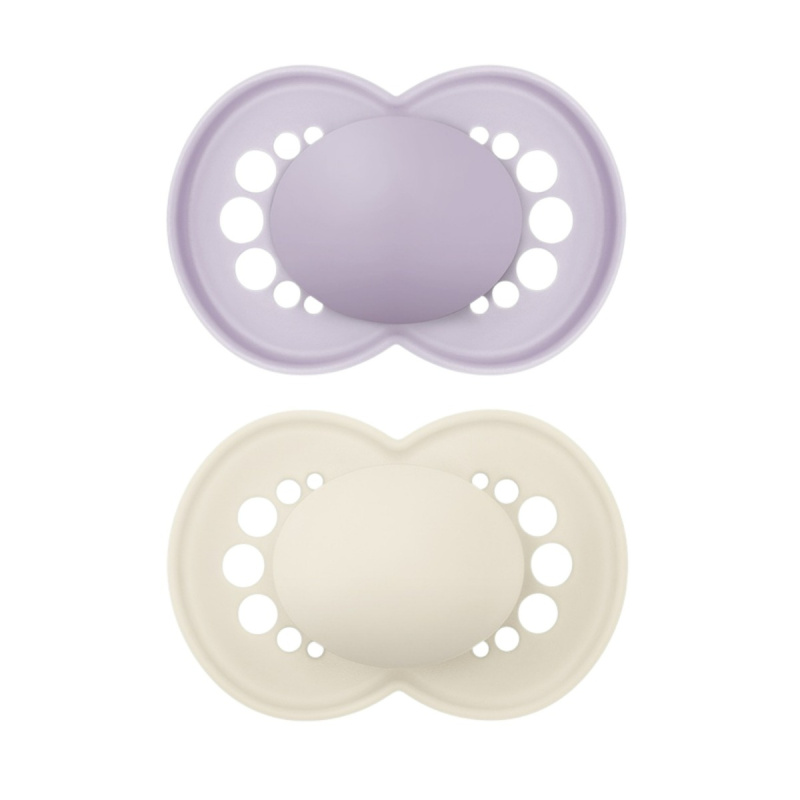 MAM Original 16m+ dudlík Purple/ Beige 2 ks