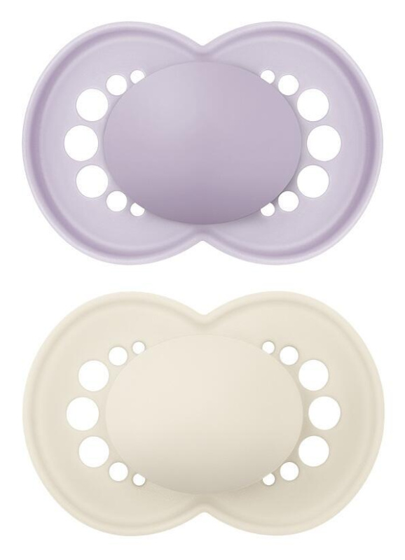 MAM Original 16m+ dudlík Purple/ Beige 2 ks