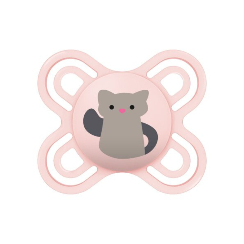 MAM Perfect Star 0-2m dudlík Pink 2 ks