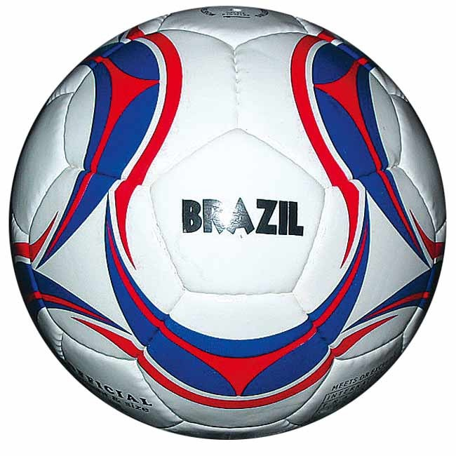 Fotbalový míč Spartan Brasil Cordlay vel. 5 modro-bílo-červená