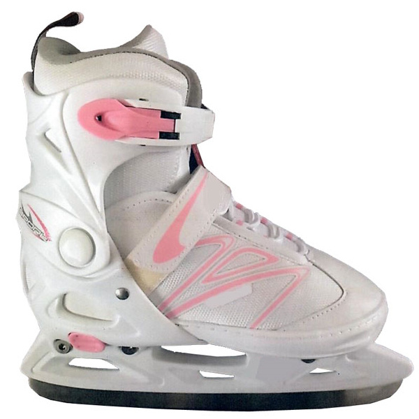 Nastavitelné zimní brusle Spartan Ice Star růžovo-bílá 40-43