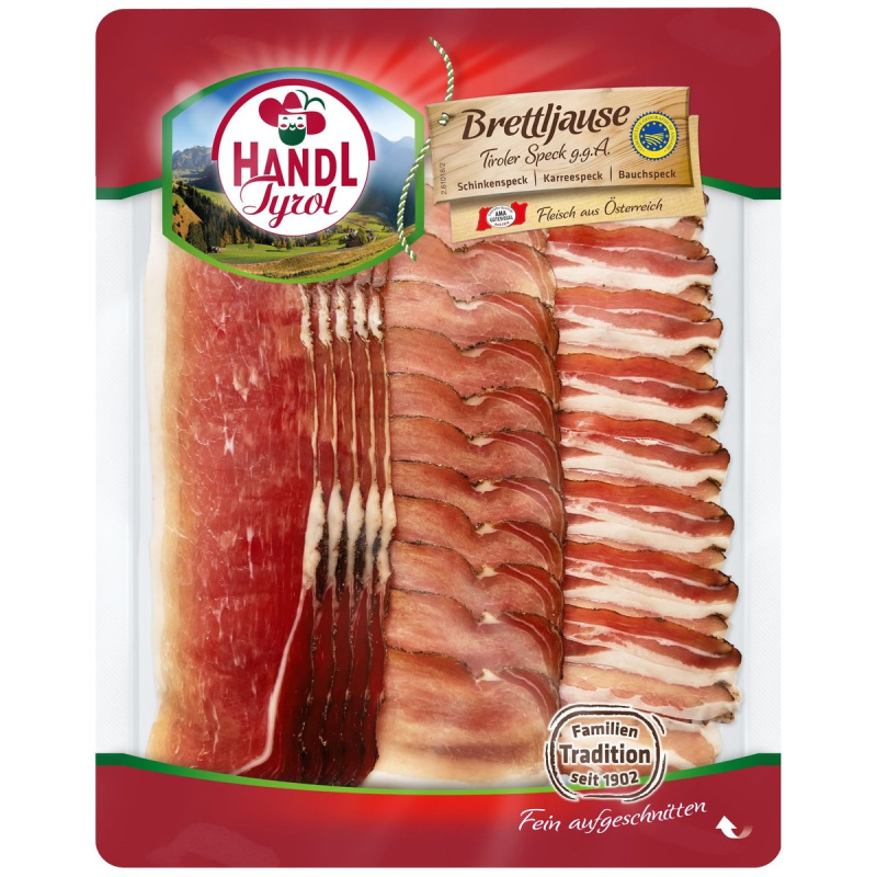 Handl Tyrol Mix - Tyrolská sušená kýta + Tyrolská pečeně + Tyrolská slanina