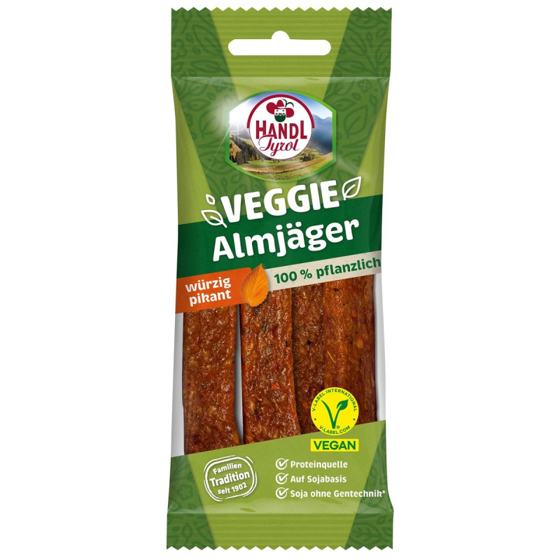 Handl Tyrol Veggie Almjäeger snack pikantní