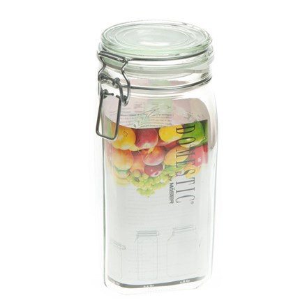 Skleněná dóza s klipovým uzávěrem Gothika 1,45 l