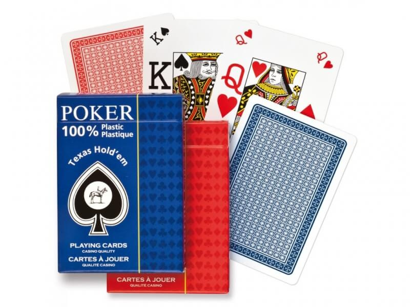 Piatnik Poker Plastic Jumbo Index Speciál modré